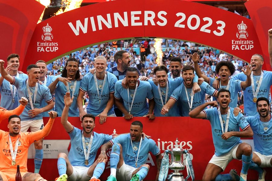 Manchester City có nhiều ngôi sao tỏa sáng giúp CLB đạt kết quả bóng đá FA Cup tốt nhất