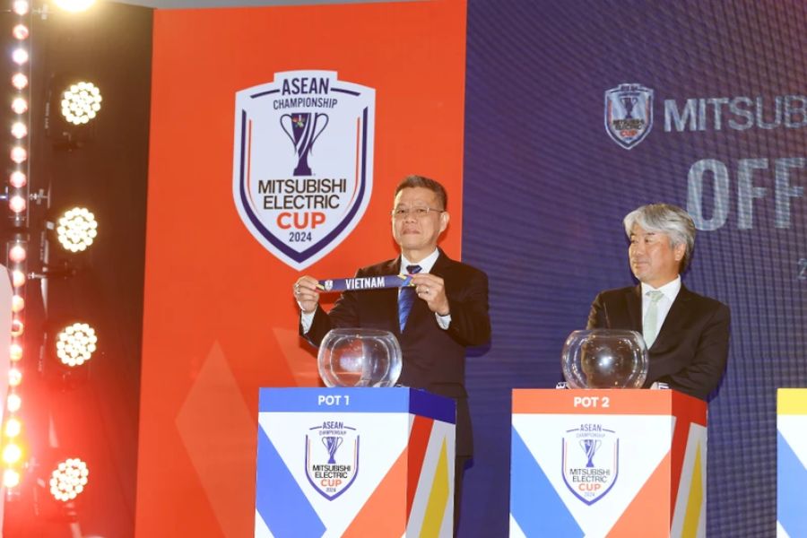 Việt Nam nằm ở bảng B AFF CUP 2024