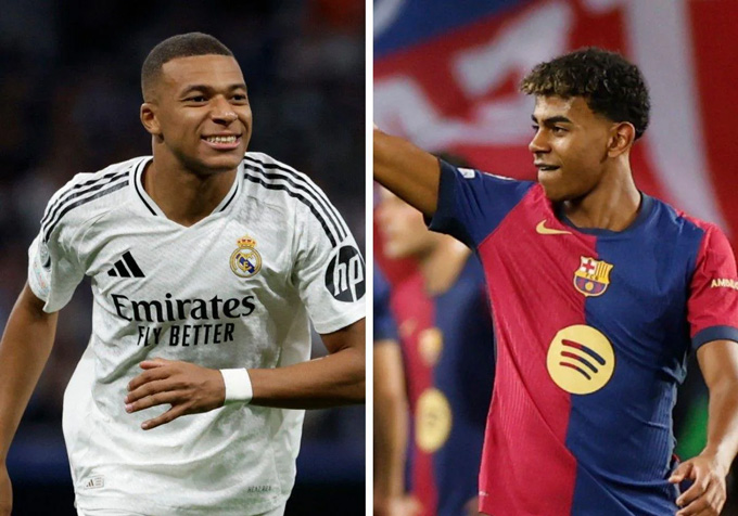 Cuộc so tài giữa Mbappe và Yamal chắc chắn rất đáng chú ý