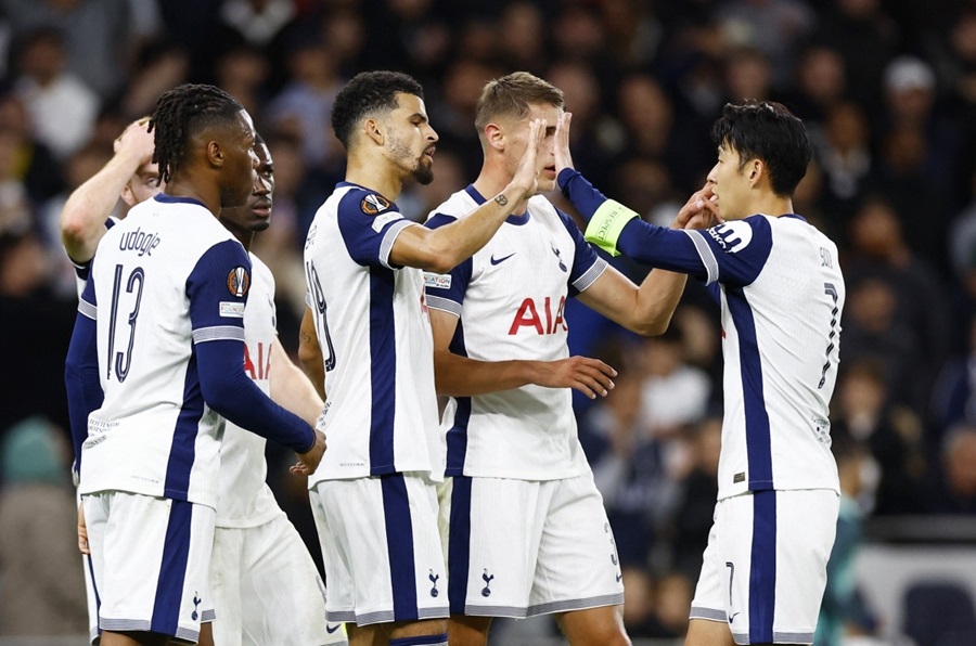 Tottenham đang có phong độ rất cao với chuỗi 5 trận thắng liên tiếp