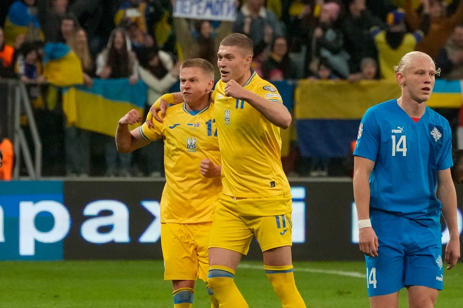 Ukraine vẫn chưa có điểm tại Nations League