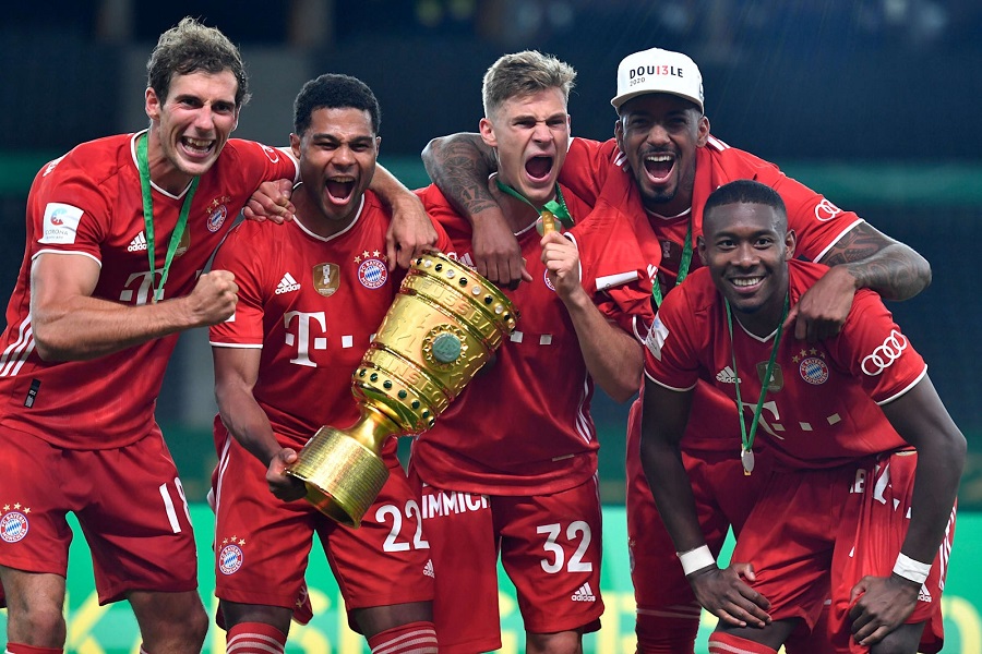 Bayern Munich thể hiện sự thống trị với 20 lần vô địch Cúp Quốc gia Đức