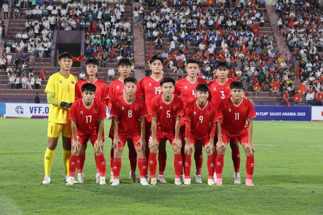 Những cầu thủ ra sân của U17 Việt Nam trận gặp Kyrgyzstan