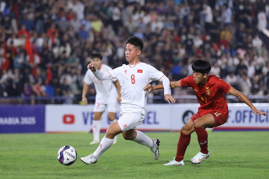 U17 Việt Nam vừa có chiến thắng 2-0 trước Myanmar