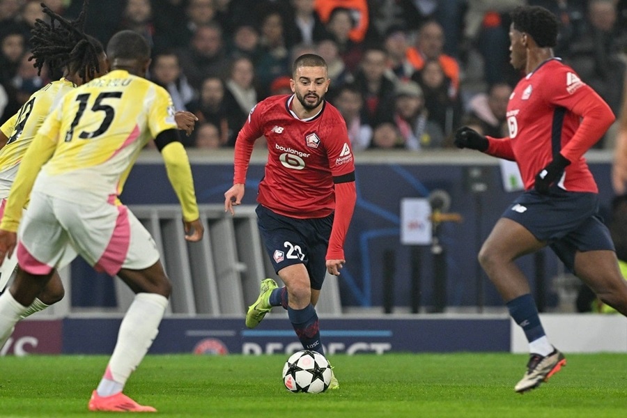 Lille đang có phong độ cao tại Champions League