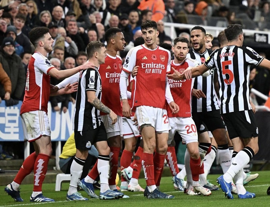 Trận đấu giữa Newcastle và Arsenal hứa hẹn rất căng thẳng