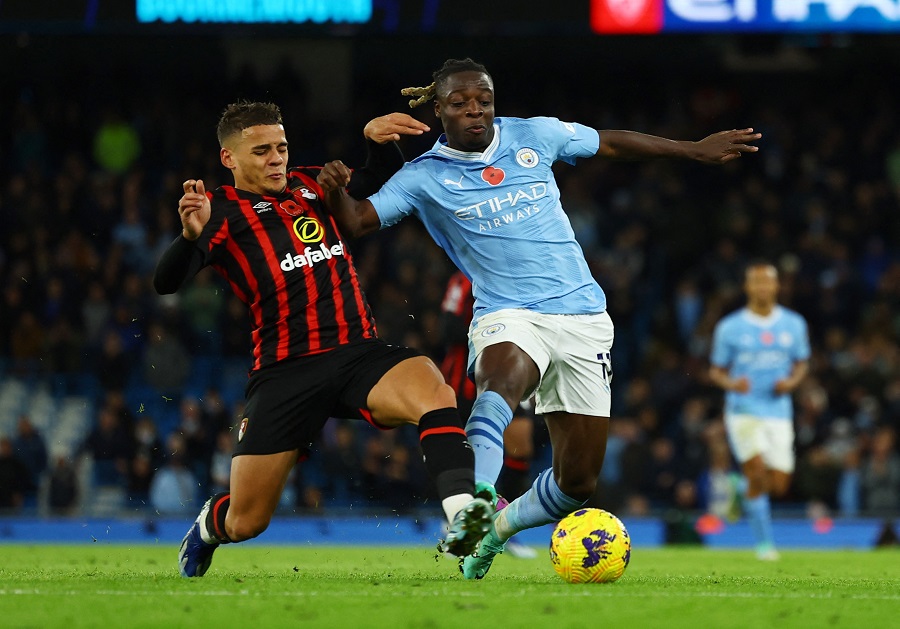 Man City sẽ có 3 điểm nhẹ nhàng trước Bournemouth