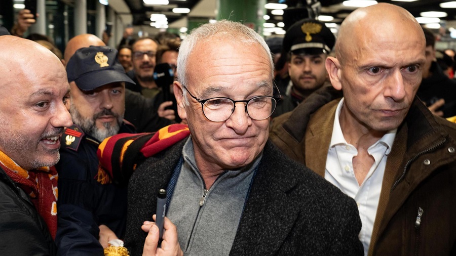 AS Roma chính thức bổ nhiệm HLV Claudio Ranieri