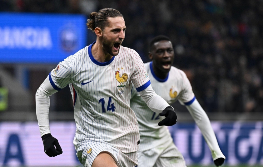 Rabiot lập cú đúp, Pháp dễ dàng đánh bại Ý tại Nations League